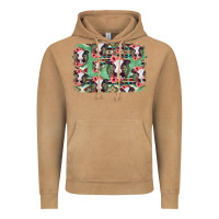 Vintage Camel baby cow floral aztec background Vintage Hoodie - Jasminsmagicworld