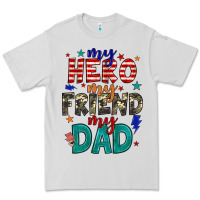 Dove Grey my hero my friend my dad Premium Tee - JahusDesignShop