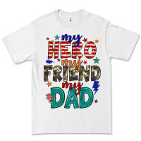 White my hero my friend my dad Premium Tee - JahusDesignShop