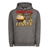 Pigment Tornado christmas begins with christ Urban Hoodie - FaDigitalArtStudio