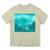 Mossy turquoise glitter Heavy Core Tee - JahusDesignShop