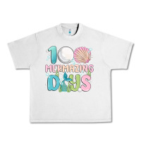 Lunar Rock 100 mermazing days Urban Heavy Tee - MaliasSmallBusiness