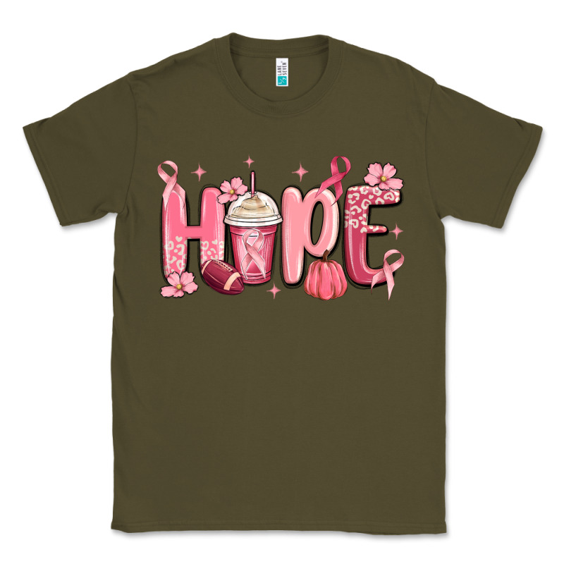 Breast Cancer Awareness Hope Classic Tee by MaliasSmallBusiness | Teevron