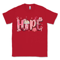 Red breast cancer awareness hope Classic Tee - MaliasSmallBusiness
