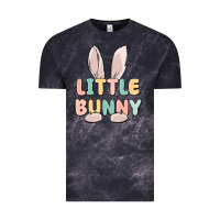 Cloud Black little bunny malias Vintage Tee - MaliasSmallBusiness