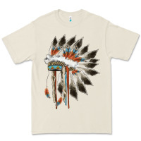 Bone indian headress Premium Tee - AdoDesignShop