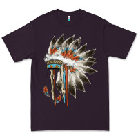 Plum indian headress Premium Tee - AdoDesignShop
