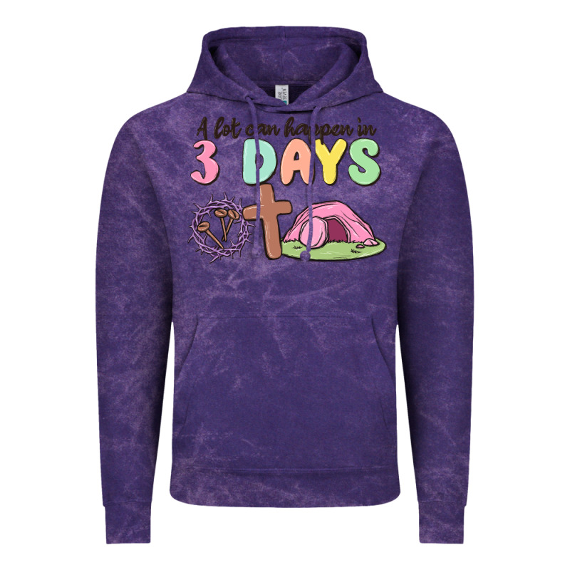 A Lot Can Happen In 3 Days Vintage Hoodie by MaliasSmallBusiness | Teevron