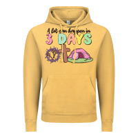 Vintage Mustard a lot can happen in 3 days Vintage Hoodie - MaliasSmallBusiness