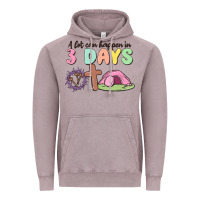 Vintage Zinc a lot can happen in 3 days Vintage Hoodie - MaliasSmallBusiness