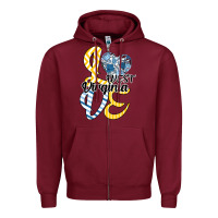 Burgundy Love West Virginia Zipper Hoodie - Bettercallsaul