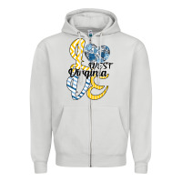 Dove Grey Love West Virginia Zipper Hoodie - Bettercallsaul