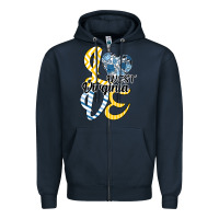 Navy Love West Virginia Zipper Hoodie - Bettercallsaul
