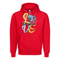 Red Love West Virginia Zipper Hoodie - Bettercallsaul
