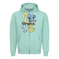 Seafoam Love West Virginia Zipper Hoodie - Bettercallsaul