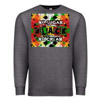 Charcoal Heather no sugar no cream black tumbler Premium Sweatshirt - CowGirlArtShop