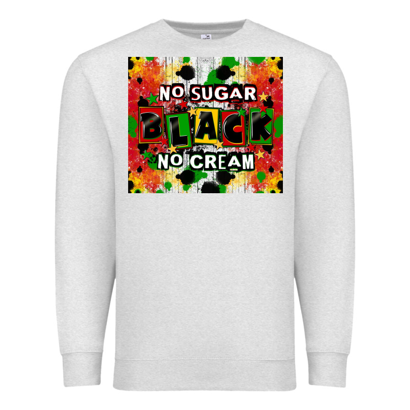 No Sugar No Cream Black Tumbler Premium Sweatshirt by CowGirlArtShop | Teevron