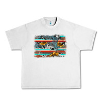 Lunar Rock serape cowhide sunflower background Urban Heavy Tee - AdoDesignShop