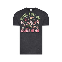 Vintage Black soul full of sunshine Vintage Tee - MaliasSmallBusiness