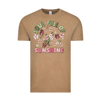 Vintage Coffee soul full of sunshine Vintage Tee - MaliasSmallBusiness