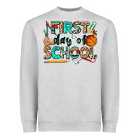 First Day Of School Heavyweight Sweatshirt | Teevron