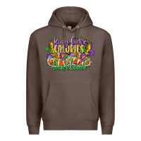 Coffee king cake calories dont count Premium Hoodie - CowGirlArtShop
