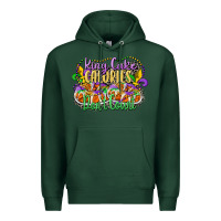 Sports Green king cake calories dont count Premium Hoodie - CowGirlArtShop
