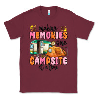 Burgundy making memories one campsite at a time Classic Tee - MaliasSmallBusiness