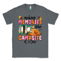 Charcoal Heather making memories one campsite at a time Classic Tee - MaliasSmallBusiness