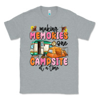 Heather Grey making memories one campsite at a time Classic Tee - MaliasSmallBusiness
