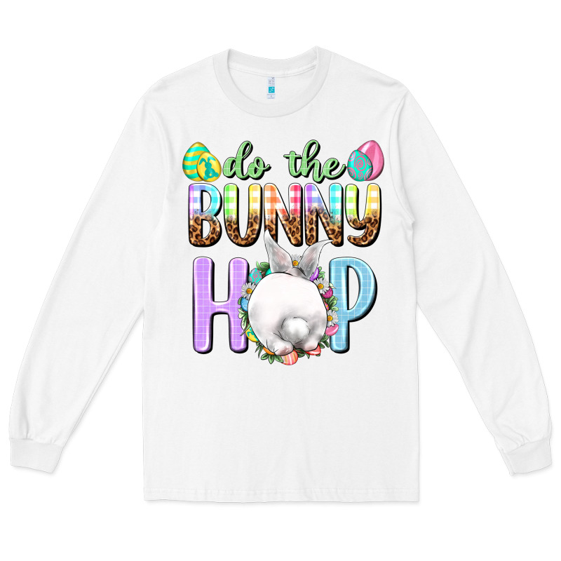 Do The Bunny Hop Long Sleeve Tee by NancyCooperArtShop | Teevron