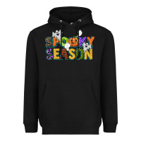 Black spooky season Heavyweight Hoodie - CowGirlArtShop