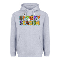 Heather Grey spooky season Heavyweight Hoodie - CowGirlArtShop