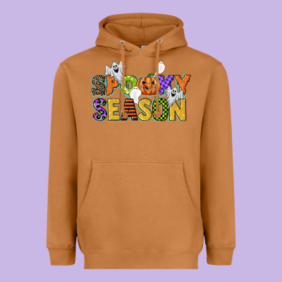 Spooky Season Heavyweight Hoodie Designed By Cowgirlartshop