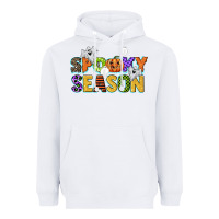 White spooky season Heavyweight Hoodie - CowGirlArtShop