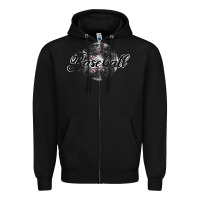 Black Baseball Zipper Hoodie - Bettercallsaul