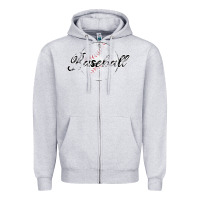 Heather Grey Baseball Zipper Hoodie - Bettercallsaul