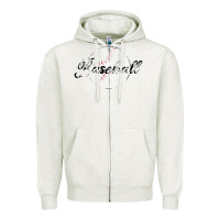 Oatmeal Heather Baseball Zipper Hoodie - Bettercallsaul