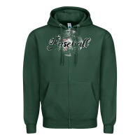 Sports Green Baseball Zipper Hoodie - Bettercallsaul