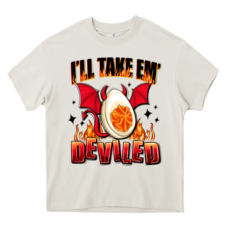 I Will Take Em Deviled Heavy Core Tee by AdoDesignShop | Teevron