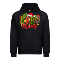 Black christmas baby claus Urban Hoodie - FaDigitalArtStudio