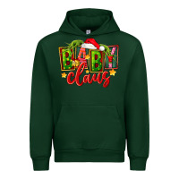 Forest Green christmas baby claus Urban Hoodie - FaDigitalArtStudio