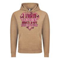 Vintage Coffee i fight cancer whats your super power Vintage Hoodie - MaliasSmallBusiness