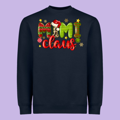 Mimi Claus Heavyweight Sweatshirt Designed By Maliassmallbusiness