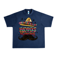 Navy adios bitchachos Urban Heavy Tee - MaliasSmallBusiness