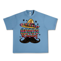 Pebble Blue adios bitchachos Urban Heavy Tee - MaliasSmallBusiness
