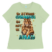 Matcha be strong and courageous Ladies Tee - JahusDesignShop