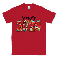 Red senior 2024 western Classic Tee - JahusDesignShop