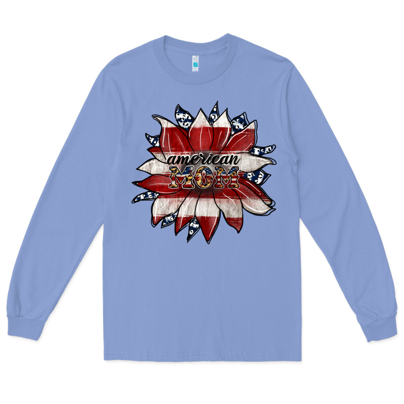 American Mom Long Sleeve Tee by JahusDesignShop | Teevron