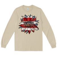 Mushroom american mom Long Sleeve Tee - JahusDesignShop